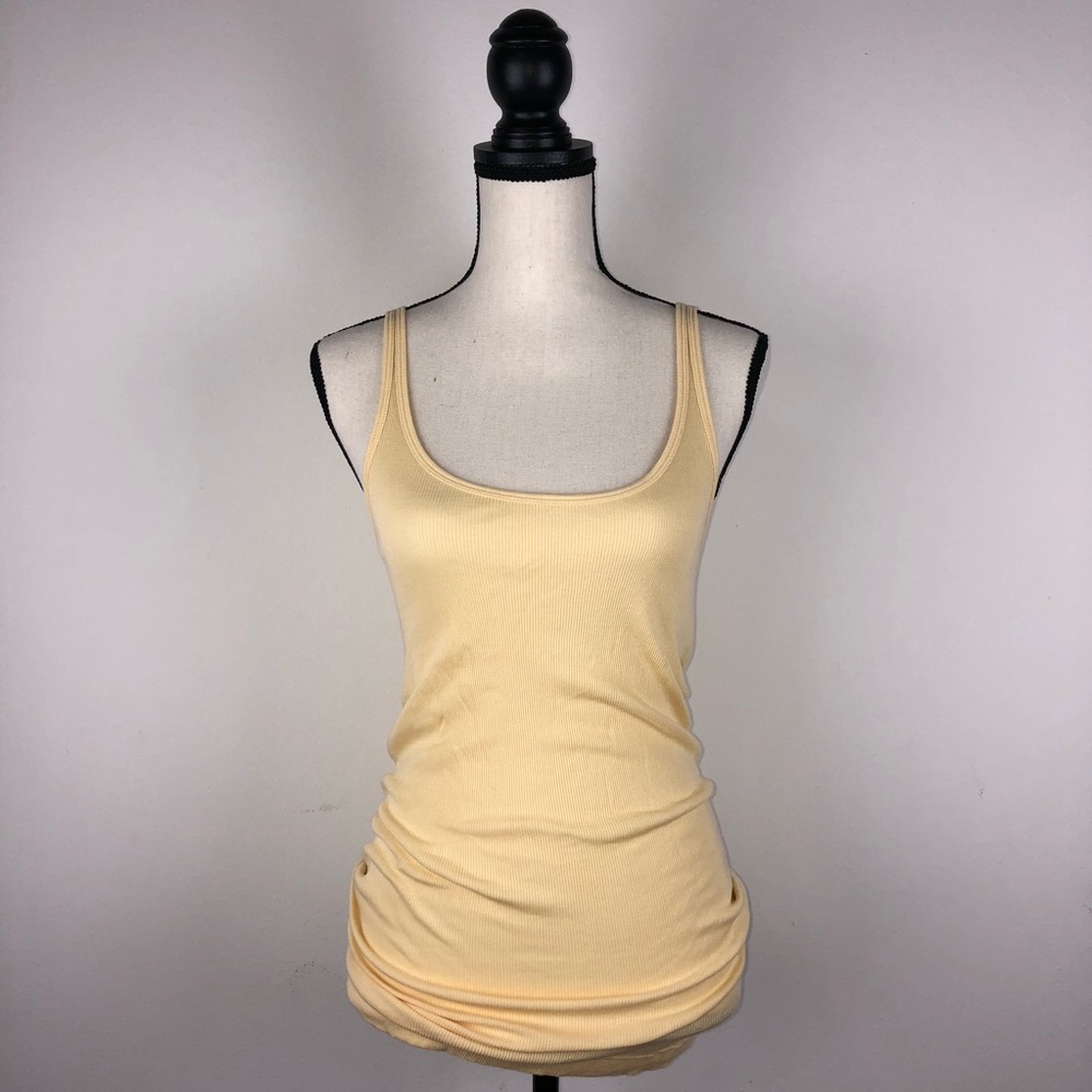 Vince Yellow Tank Top
